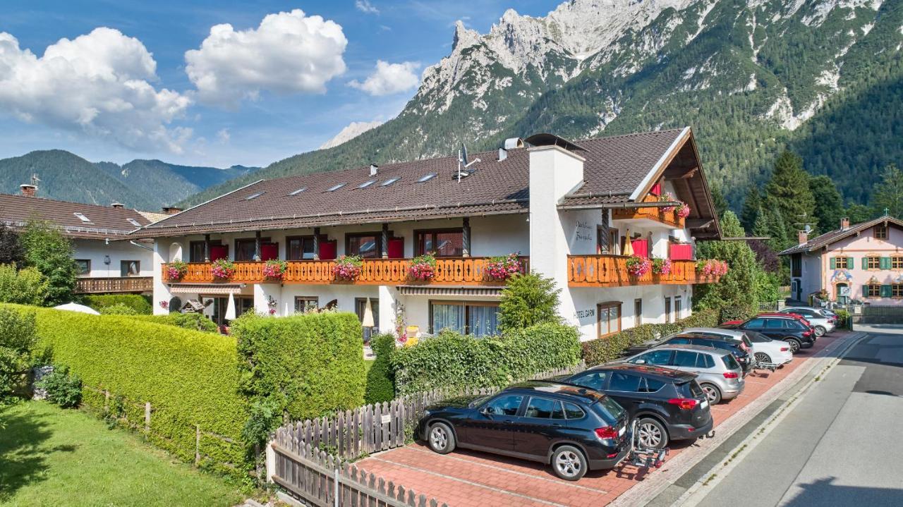 Hotel Franziska Mittenwald Buitenkant foto